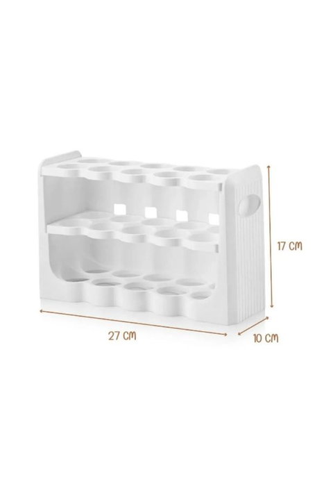 Hermia Taza para Huevos PZR-033 Blanco